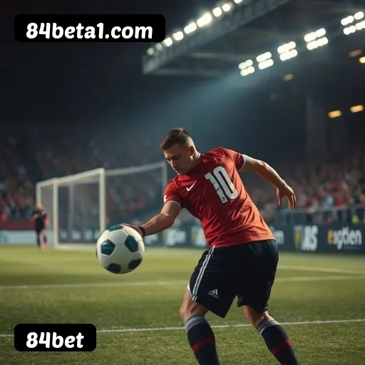 App 84bet para iOS e Android — interface mobile, login biométrico e PIX integrado
